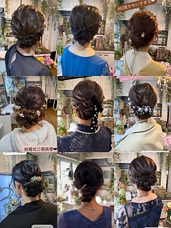 結婚式ヘアアレンジ